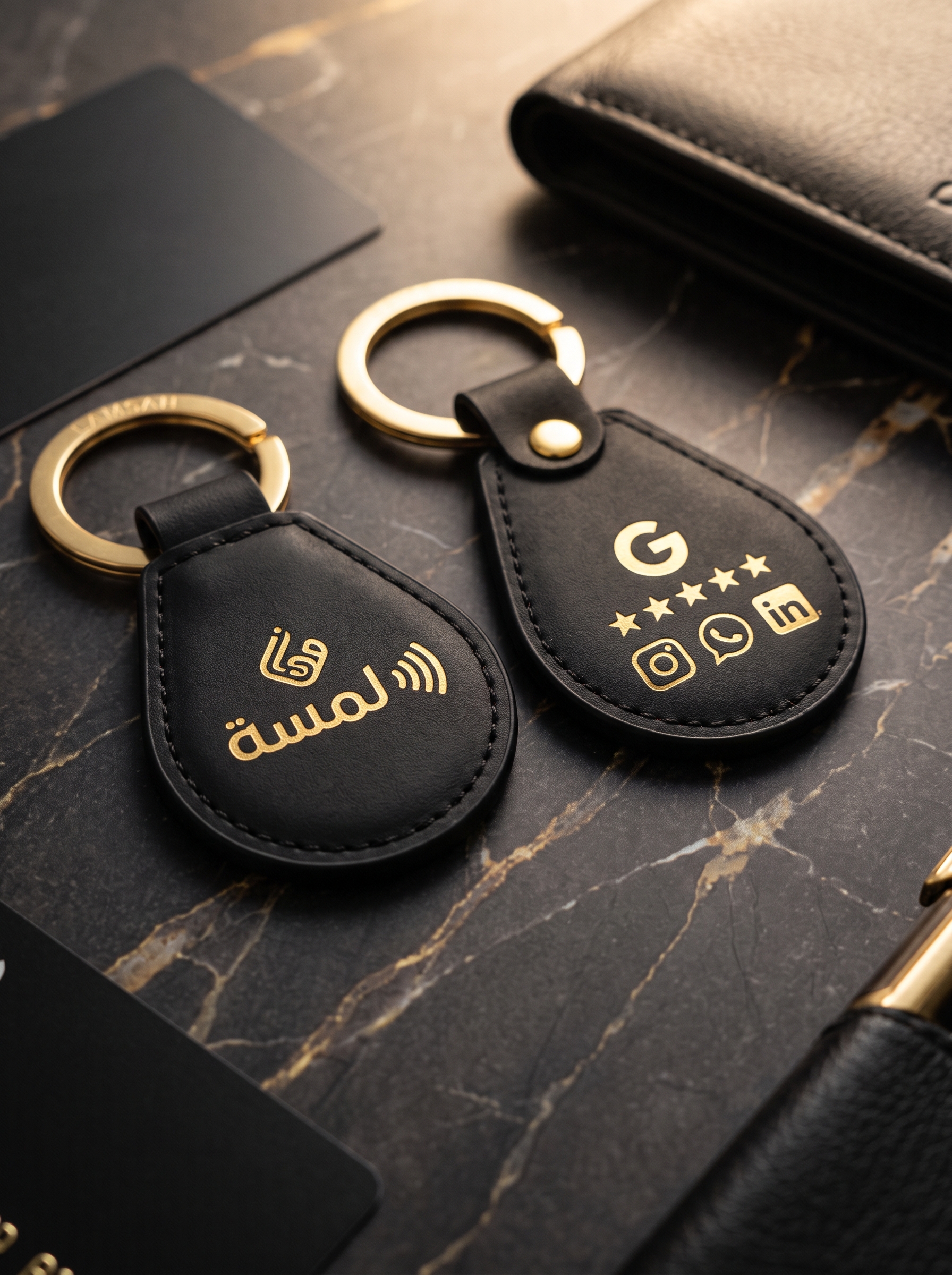 ميدالية NFC ذكية